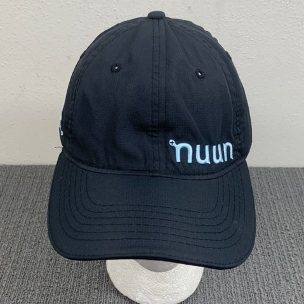 Nuun Baseball Hat Cap Unisex Adjustable Black Lightweight by Headsweats